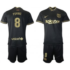 Camisolas de futebol FC Barcelona Miralem Pjanic 8 Criança Equipamento Alternativa 2020/21 Manga Curta
